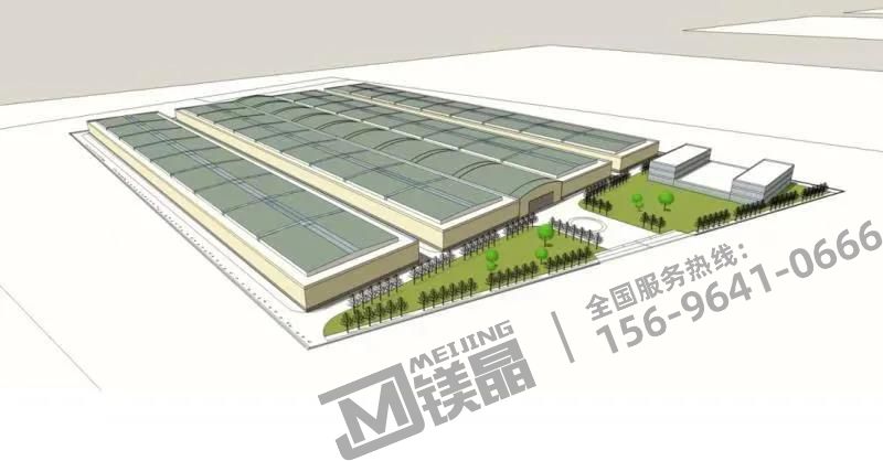 遼寧鎂晶板生產基地火熱建設中